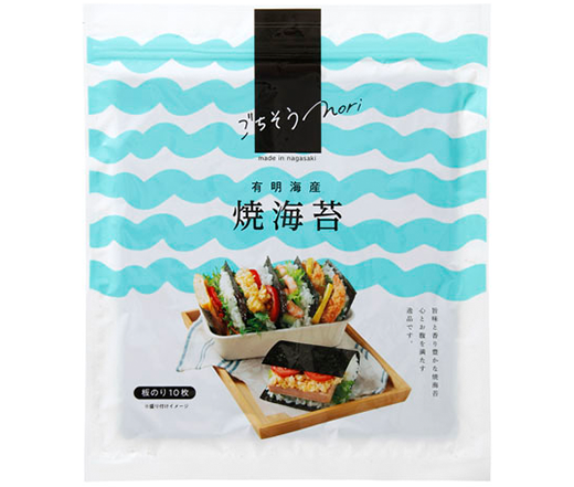 ごちそうNORI 有明海産焼のり 10枚
